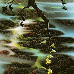 《雾山》艾文·厄尔(Eyvind Earle)高清作品欣赏