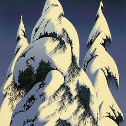 《雪树》艾文·厄尔(Eyvind Earle)高清作品欣赏