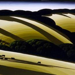 《深的阴影》艾文·厄尔(Eyvind Earle)高清作品欣赏