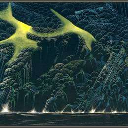 《出海》艾文·厄尔(Eyvind Earle)高清作品欣赏