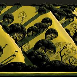 《活橡树国》艾文·厄尔(Eyvind Earle)高清作品欣赏