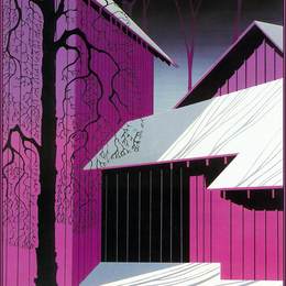 《紫水晶》艾文·厄尔(Eyvind Earle)高清作品欣赏