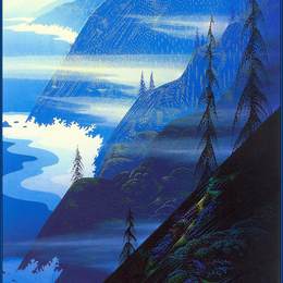 《蓝色星尘》艾文·厄尔(Eyvind Earle)高清作品欣赏