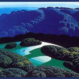 《三田一山》艾文·厄尔(Eyvind Earle)高清作品欣赏