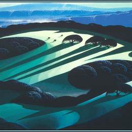 《蔚蓝黎明》艾文·厄尔(Eyvind Earle)高清作品欣赏