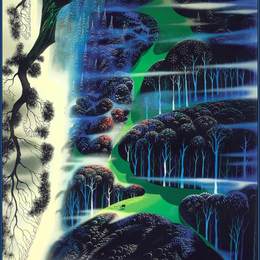 《流浪的梦》艾文·厄尔(Eyvind Earle)高清作品欣赏