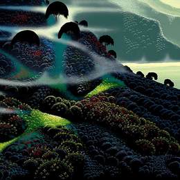 《海洋乐园》艾文·厄尔(Eyvind Earle)高清作品欣赏