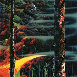 《秋风》艾文·厄尔(Eyvind Earle)高清作品欣赏