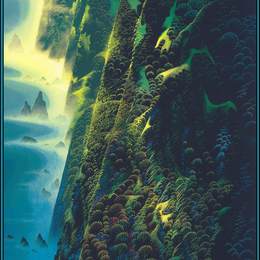 《宝石悬崖》艾文·厄尔(Eyvind Earle)高清作品欣赏