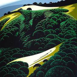 《卡梅尔山谷》艾文·厄尔(Eyvind Earle)高清作品欣赏