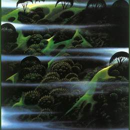 《清晨雾》艾文·厄尔(Eyvind Earle)高清作品欣赏