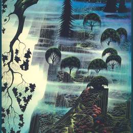 《波涛迷雾》艾文·厄尔(Eyvind Earle)高清作品欣赏