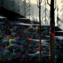 《黎明曙光》艾文·厄尔(Eyvind Earle)高清作品欣赏