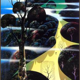 《加州中部》艾文·厄尔(Eyvind Earle)高清作品欣赏