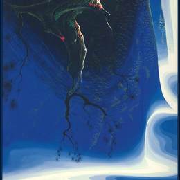 《蓝紫色薄雾》艾文·厄尔(Eyvind Earle)高清作品欣赏