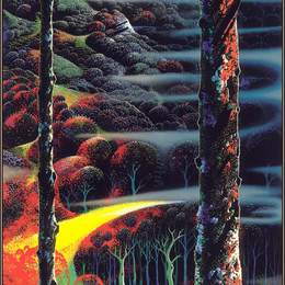 《秋风》艾文·厄尔(Eyvind Earle)高清作品欣赏