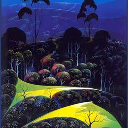 《海上内陆》艾文·厄尔(Eyvind Earle)高清作品欣赏