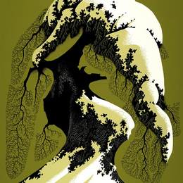 《积雪的》艾文·厄尔(Eyvind Earle)高清作品欣赏