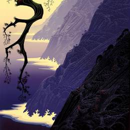 《紫雾》艾文·厄尔(Eyvind Earle)高清作品欣赏