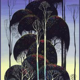 《阿拉伯森林》艾文·厄尔(Eyvind Earle)高清作品欣赏