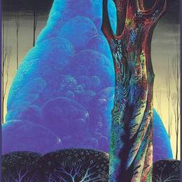 《蓝色夜曲》艾文·厄尔(Eyvind Earle)高清作品欣赏