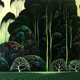 《桉树》艾文·厄尔(Eyvind Earle)高清作品欣赏