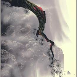 《穿过雾气》艾文·厄尔(Eyvind Earle)高清作品欣赏