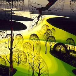 《早春》艾文·厄尔(Eyvind Earle)高清作品欣赏