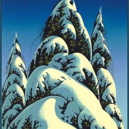 《新落雪》艾文·厄尔(Eyvind Earle)高清作品欣赏