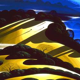 《潜山》艾文·厄尔(Eyvind Earle)高清作品欣赏