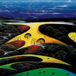 《日落魔术》艾文·厄尔(Eyvind Earle)高清作品欣赏