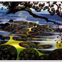 《神秘山》艾文·厄尔(Eyvind Earle)高清作品欣赏