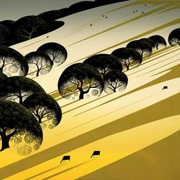 《牛国》艾文·厄尔(Eyvind Earle)高清作品欣赏