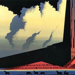 《沙漠纪念碑》艾文·厄尔(Eyvind Earle)高清作品欣赏