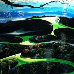 《高寒草甸》艾文·厄尔(Eyvind Earle)高清作品欣赏