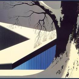 《冬寂》艾文·厄尔(Eyvind Earle)高清作品欣赏