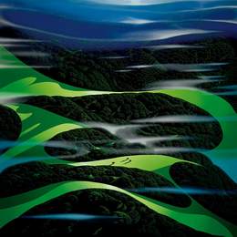 《绿色田野》艾文·厄尔(Eyvind Earle)高清作品欣赏