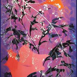 《秋叶》艾文·厄尔(Eyvind Earle)高清作品欣赏