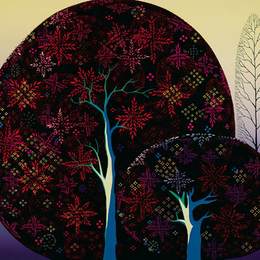 《树诗》艾文·厄尔(Eyvind Earle)高清作品欣赏