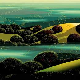 《翡翠雾》艾文·厄尔(Eyvind Earle)高清作品欣赏