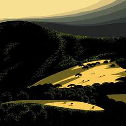 《静谷》艾文·厄尔(Eyvind Earle)高清作品欣赏