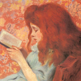 《少女阅读》费德里科·萨多梅内加(Federico Zandomeneghi)高清作品欣赏