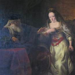 《以斯帖和末底改》费迪南德·波尔(Ferdinand Bol)高清作品欣赏