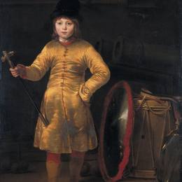 《波兰服饰中的奥托凡德韦恩》费迪南德·波尔(Ferdinand Bol)高清作品欣赏