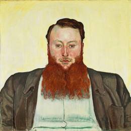 费迪南德·霍德勒(Ferdinand Hodler)高清作品:Portrait of sculptor James Vibert