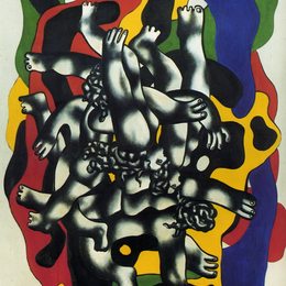 《柱塞Ⅱ》费尔南德·莱热(Fernand Leger)高清作品欣赏