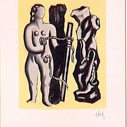 《准星》费尔南德·莱热(Fernand Leger)高清作品欣赏