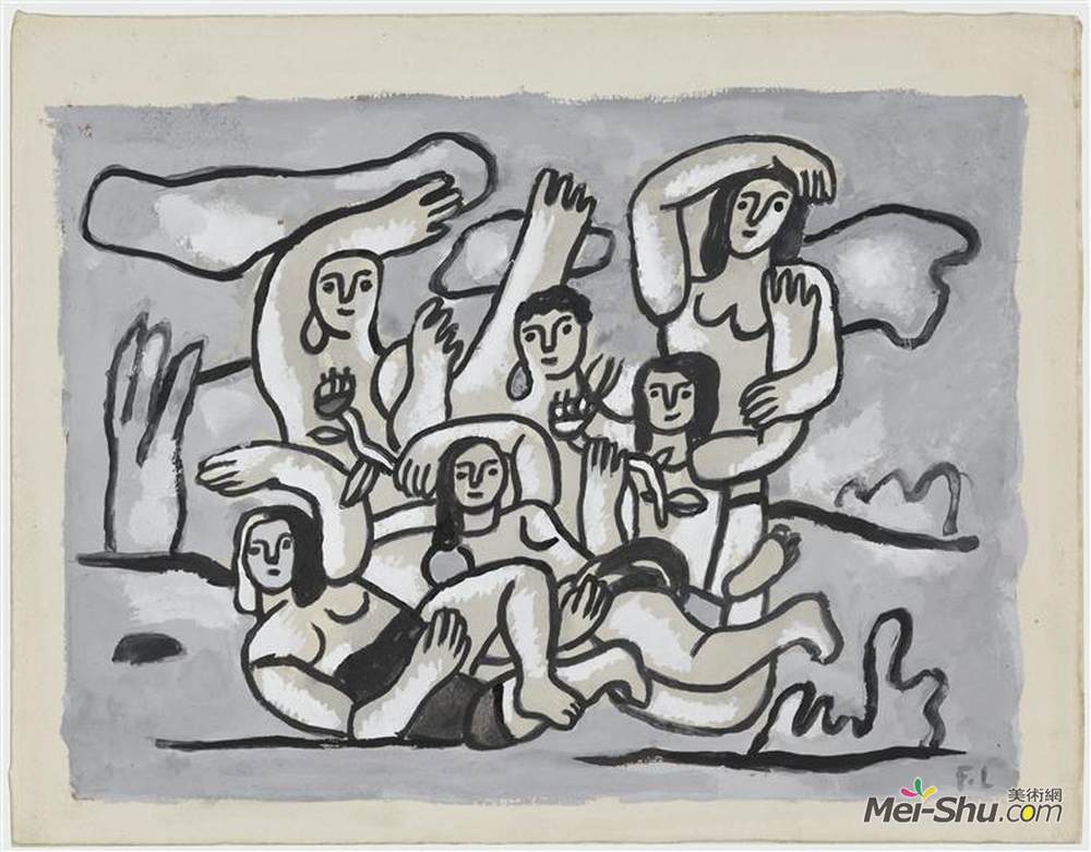 leger)高清作品欣赏更多法国艺术家更多立体主义艺术家艺术分类油画