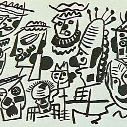《专辑《马戏团》》费尔南德·莱热(Fernand Leger)高清作品欣赏