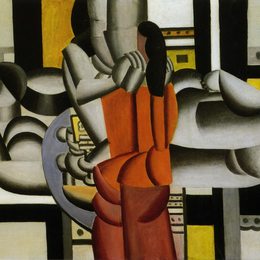 《三个静物的女人》费尔南德·莱热(Fernand Leger)高清作品欣赏